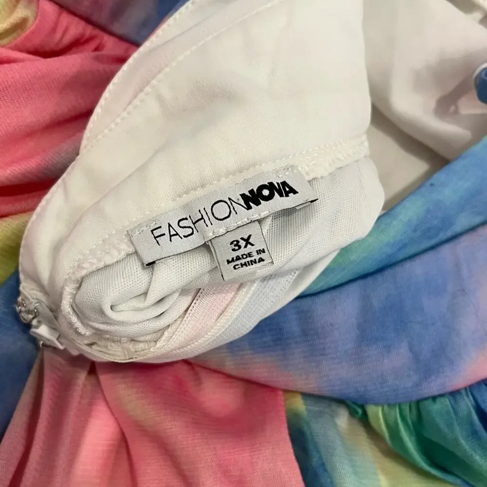 Fashion Nova‎ After The Storm Maxi Dress 3X